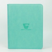 Άλμπουμ Καρτών Premium Toploader Gemloader 3””X4”” Fit collector”s binder [112 Θέσεις] - Tiffany Blue